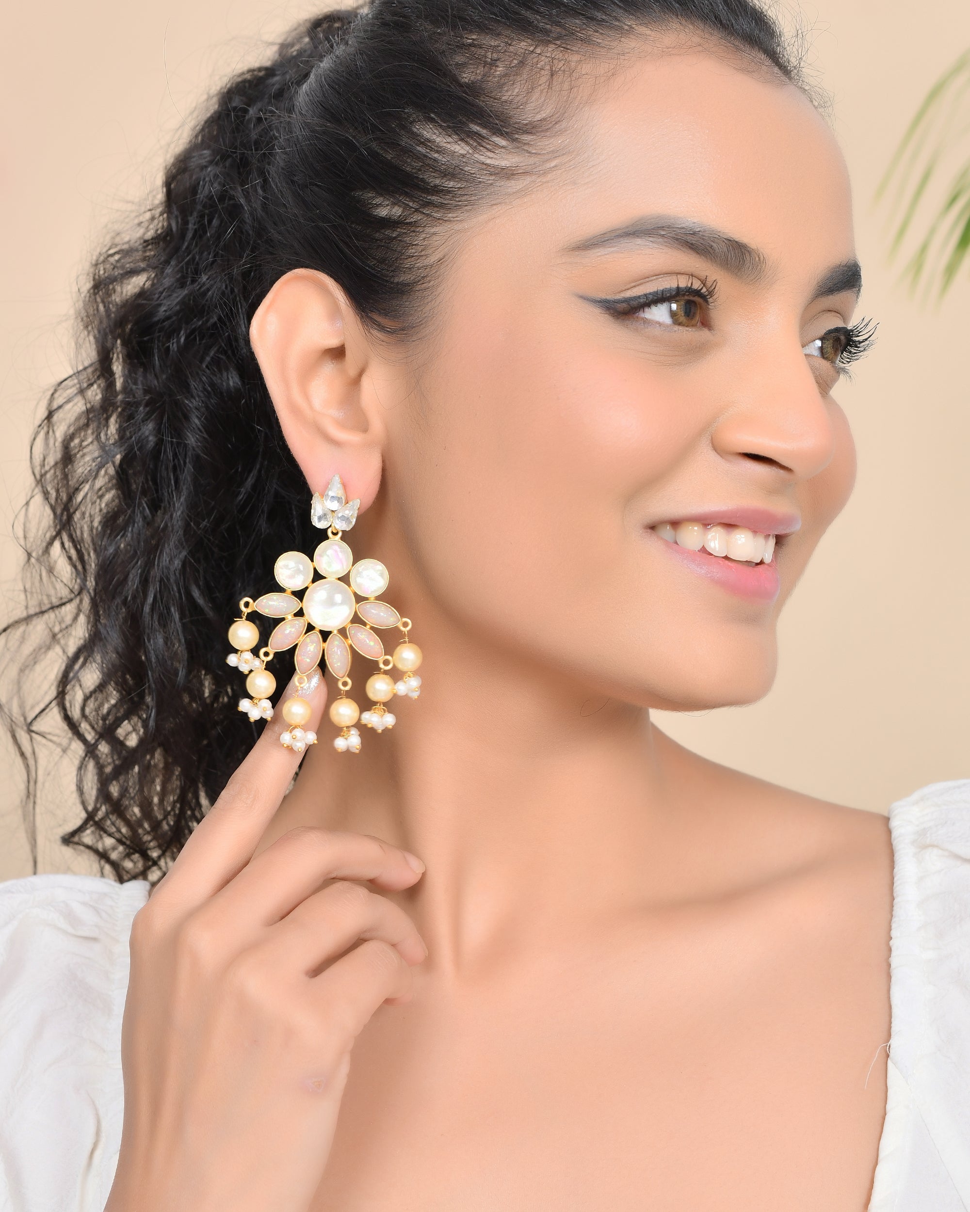 CHARMING TALES OPAL EARINGS